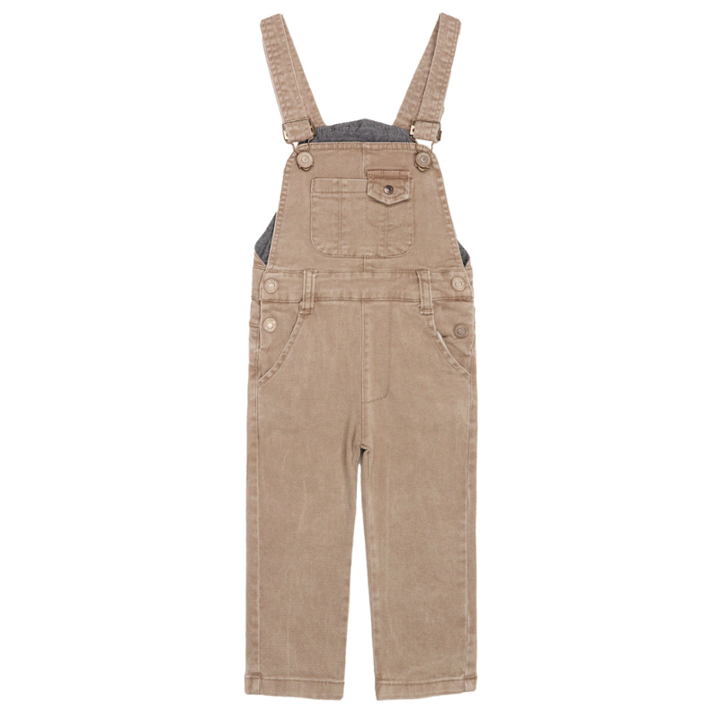 Baby Toddler Canvas Ripped Holes Casual Workwear Overalls