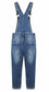 Kids Washed Fashion Soft Jeans Overalls