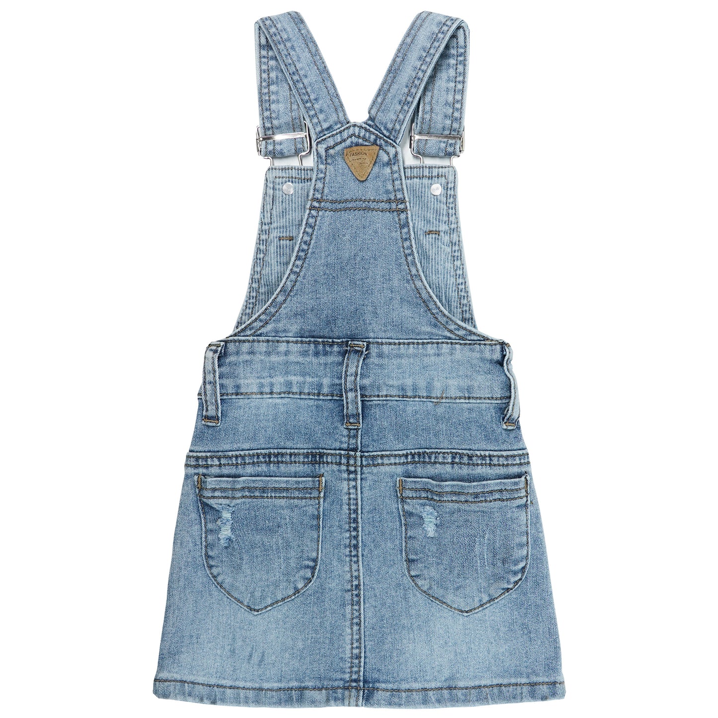 Baby Little Girls Skirt,Ripped Soft Strechy Denim Girls Summer Overalls Dress