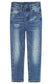 Baby Little Big Girls Jeans,Elastic Waistband Inside High Strecth Soft Simple Desgin Denim Pants