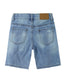 Baby Little Big Boys Denim Shorts,Elastic Waistband Inside Ripped Soft Jean Summer Wear