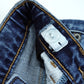 Infant Jeans,Baby Toddler Elastic Band Inside with D-ring Damaged Fashion Soft Stretch Denim Pants
