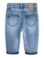 Infant Jeans,Baby Toddler Elastic Band Inside with D-ring4 Ripped Holes Distressed Soft Denim Pants