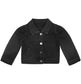 Baby Denim Jacket,Little Toddler Kids Simple Design Stretch Jean Coat