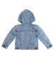 Boys Denim Jacket,Little Big Kids Simple Design Hooded Jean Coat