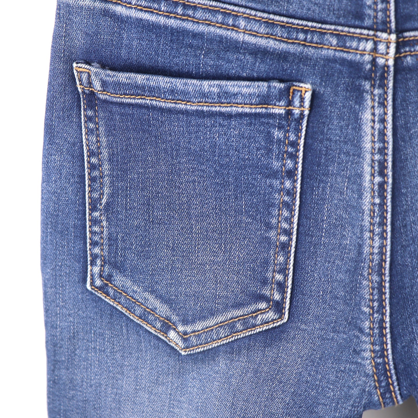 Little Boys  Jeans, 5-14T Elastic Waistband Inside High Stretchy Denim Pants
