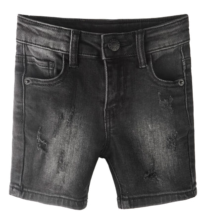 Baby Denim Shorts,Elastic WaistBand Inside Ripped Jeans Summer Pants