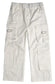 8-Pocket Girls Wide-leg Denim Pants, 5-14T Ribbed Elastic Waist Jeans