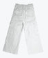 Wide-leg Cargo Jeans, 18M-14T Ribbed Waist Denim Pants