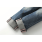 Girls Boys Elastic Band Ripped Jeans Pants