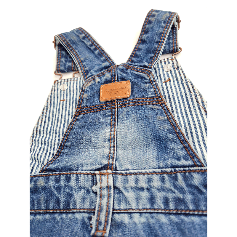 Baby Denim Overalls Soft Cute Jeans Jumpers