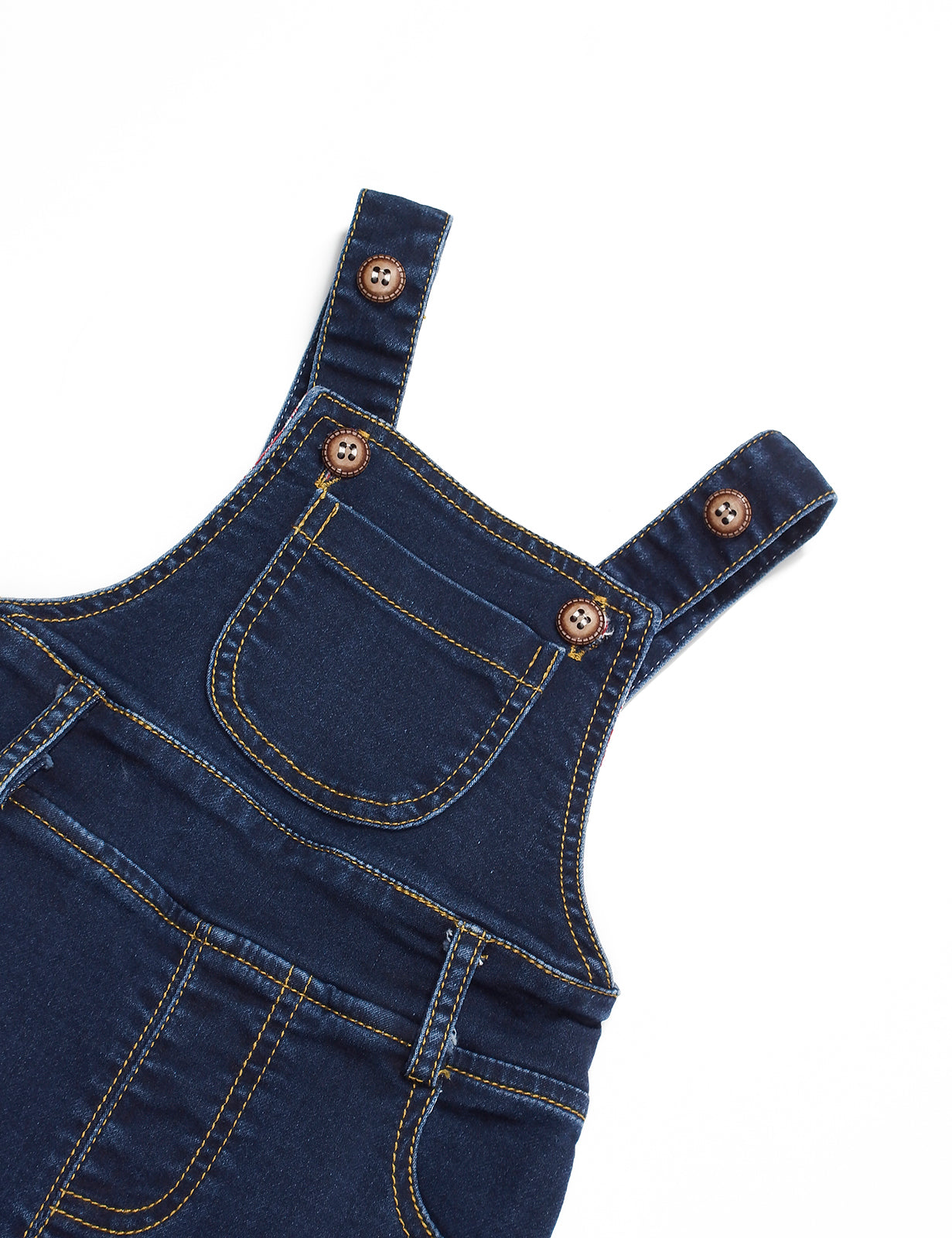 Toddler Water Washed Ripped Soft Denim Overalls