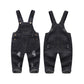Baby Boy Girl Toddler Ripped Denim Cute Jean Workwear Overalls