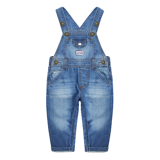 Toddler Baby Denim Overalls Soft Cute Jumpsuit