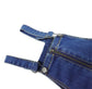 Kids Boys Girls Adjustable Straps Zipper Design Denim Overalls