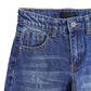 Girl Kid Ripped Wide Leg Slim Fit Fashion Denim Jeans Pants