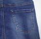 Boy Jeans Little Kid Elastic Band Inside Straight Fit Denim Jeans Pants