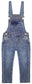 Novel Ripped Bib Pocket Fashion Denim Fit Jeans Overalls