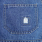 Boys Denim Overalls Ripped Holes Elastic Band Inside Jeans Workwear