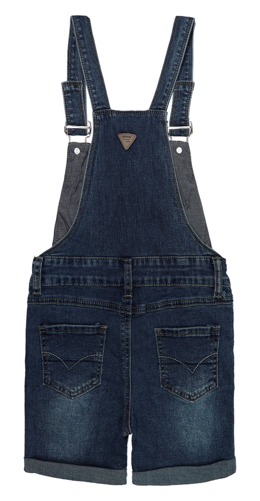 Big Boys Girls Washed Soft Summer Denim Shortalls