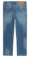 Little Girls Elastic Band Ripped Strechy Slim Fit Jeans Pants