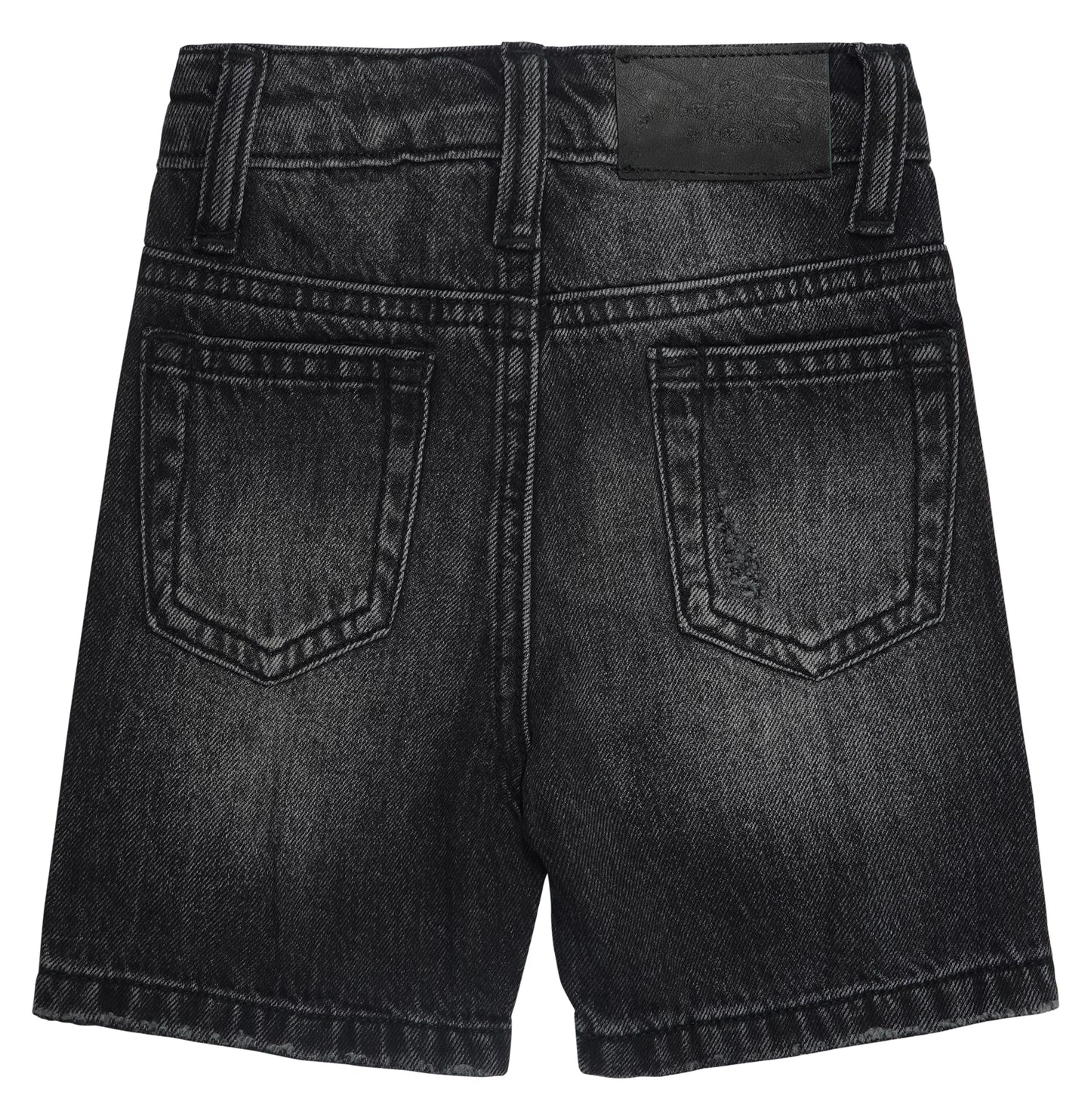 Boys Summer Ripped Soft Elastic Band Half Jean Shorts