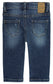 Baby Little Boy Ripped Washed Soft Slim Cotton Jeans