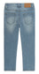 Little Boys Ripped Stretch Soft Slim Cotton Jeans