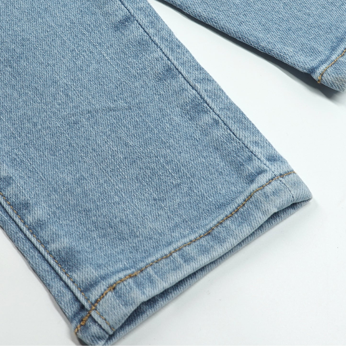 Little Boys Ripped Stretch Soft Slim Cotton Jeans