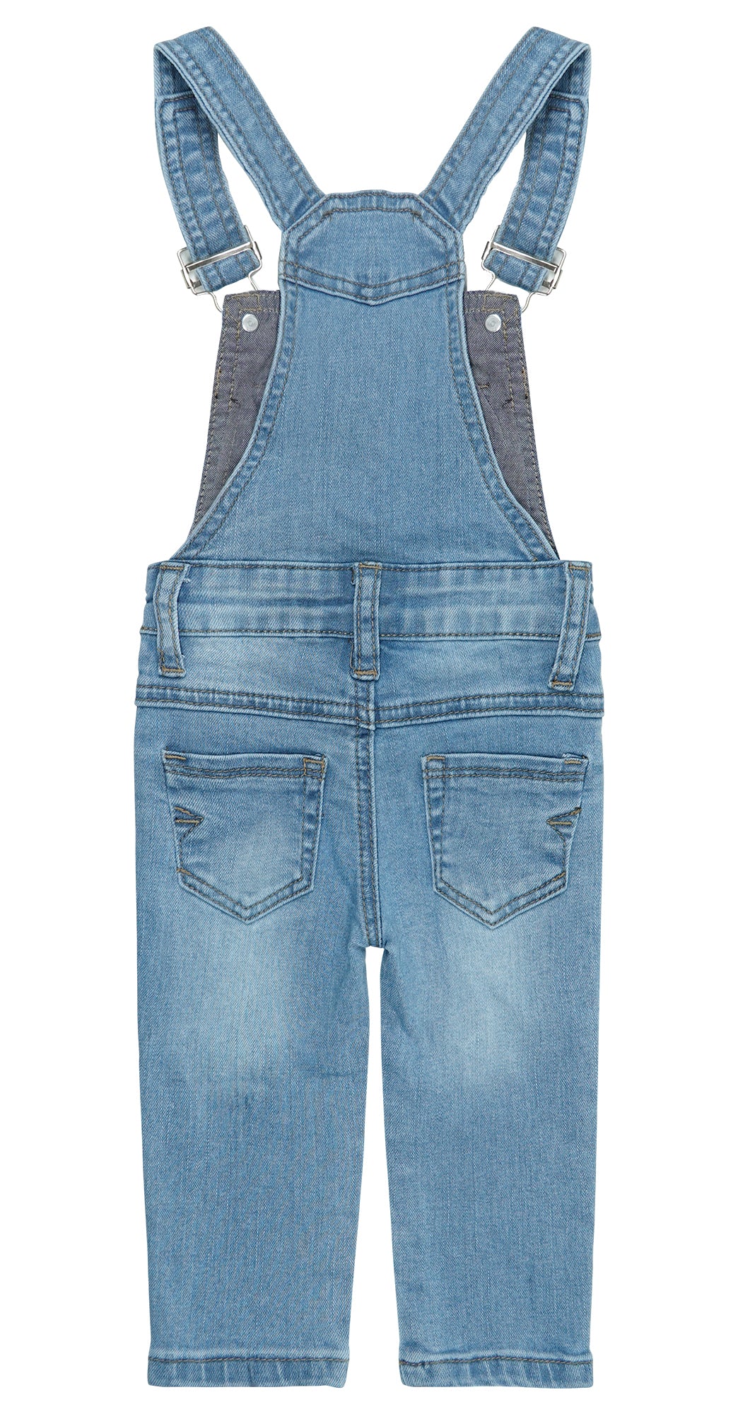 Baby Little Girls Denim Toddler Boys Adjustable Jeans Overalls