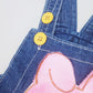 Toddler Jeans Overalls 3D Cartoon Cute Shortalls