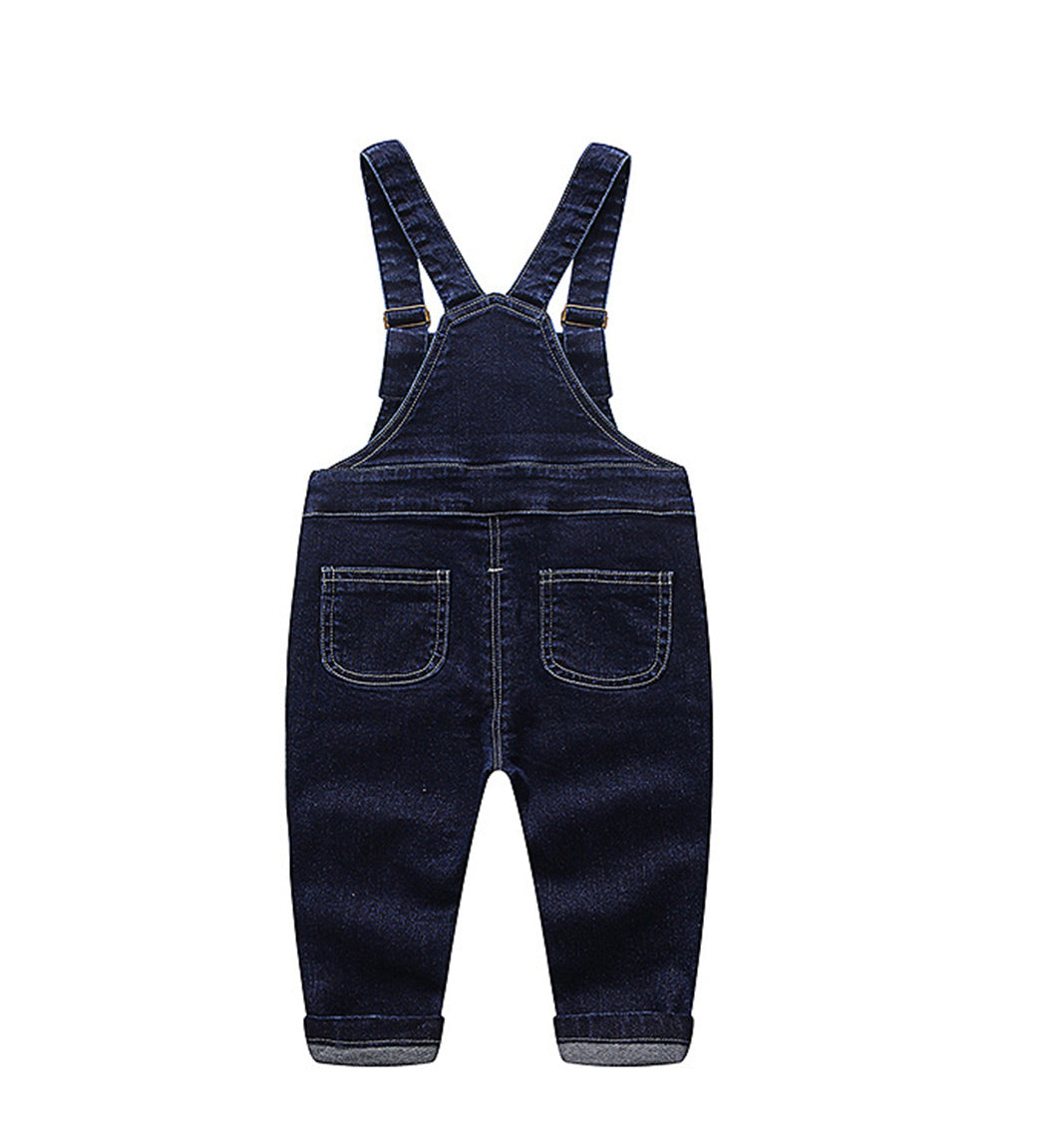 Blue Denim Dungaree Boys Girls Jeans Overalls